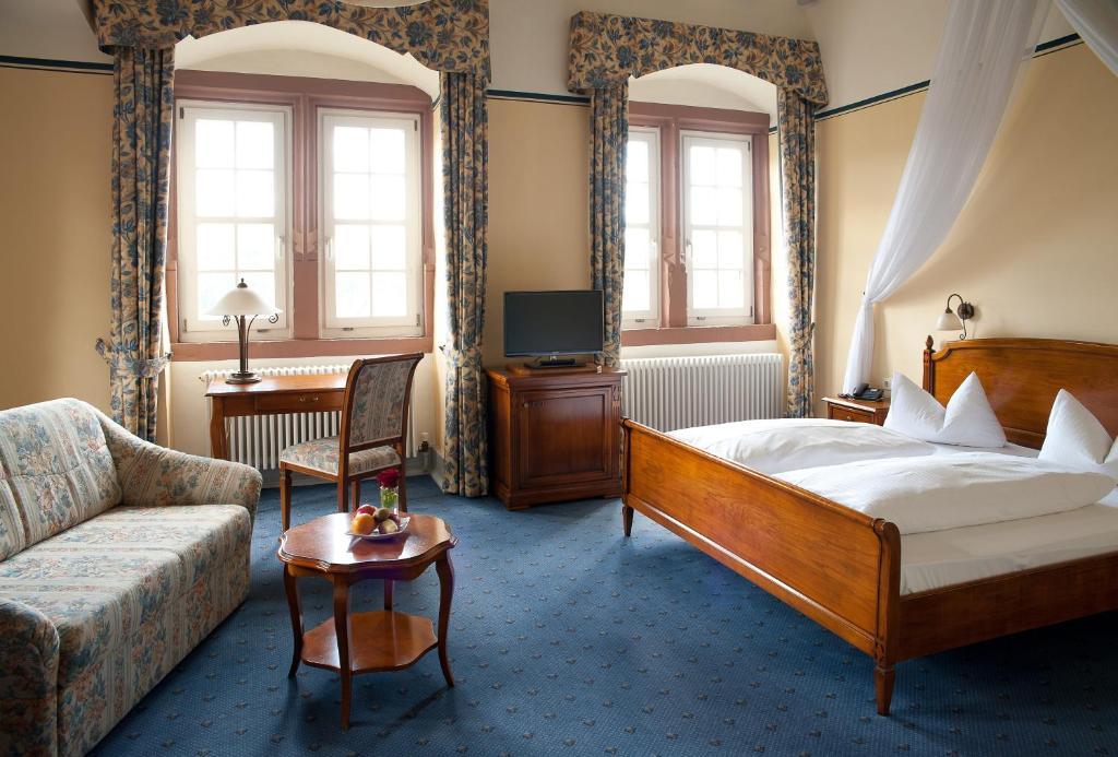 Schlosshotel Hirschhorn Værelse billede