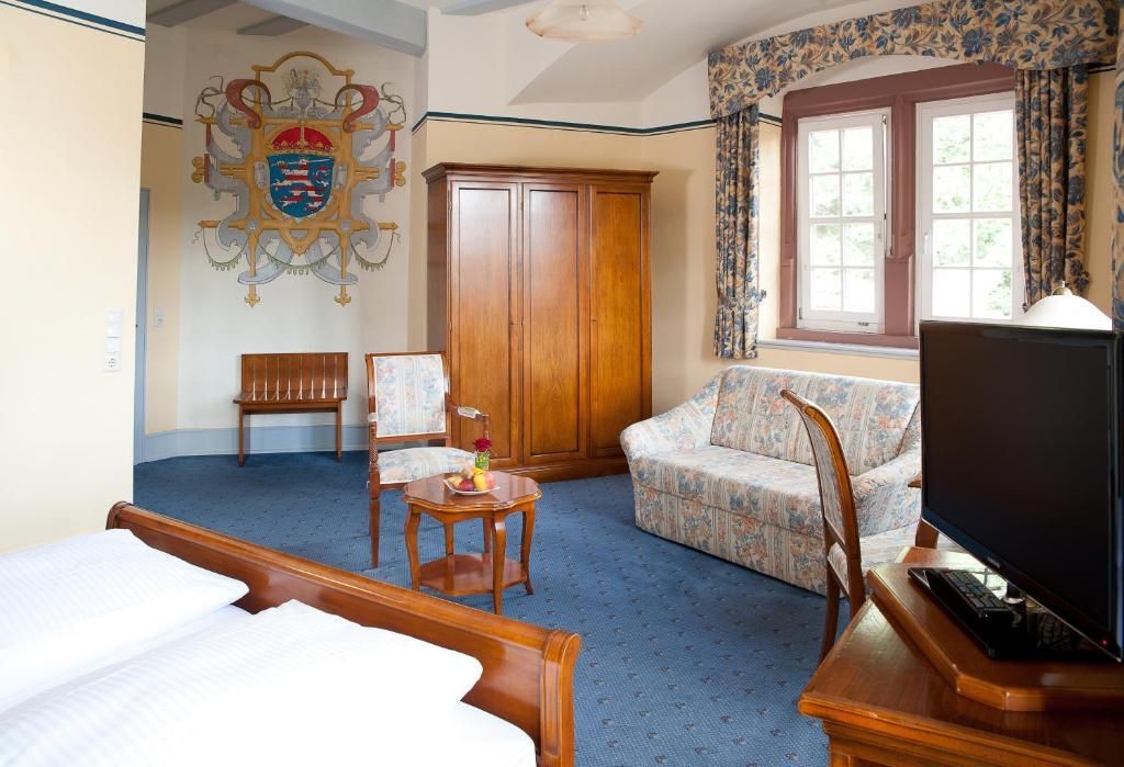 Schlosshotel Hirschhorn Værelse billede